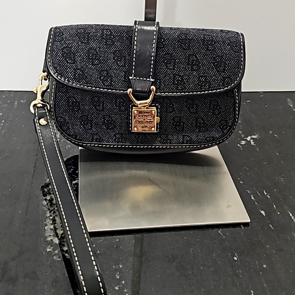 Dooney and Bourke Denim wristlet